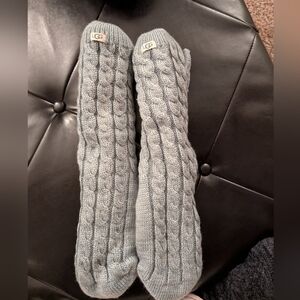 Ugg Slipper Socks Light Blue